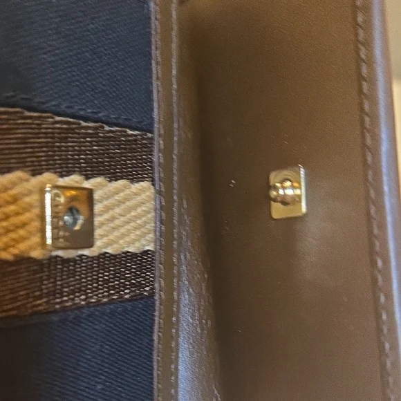 Gucci Sherry Black and Tan Key And Card Holder - Picture 9 of 11